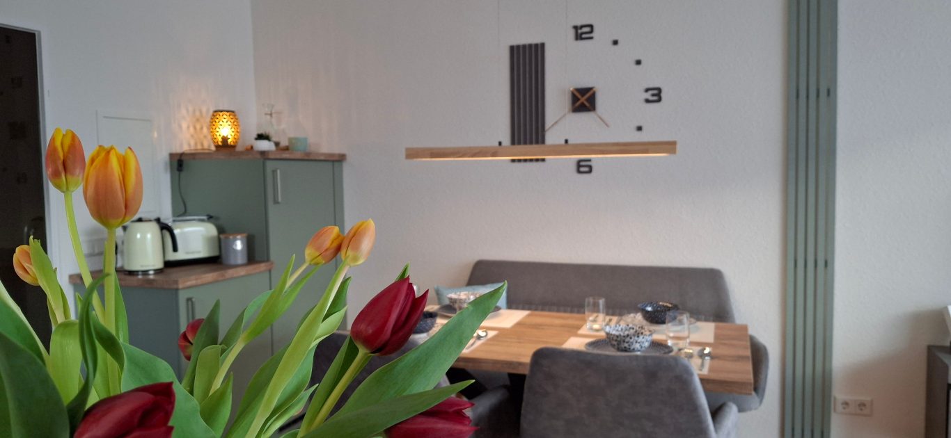 Ausreichend Platz für gemeinsam Mahlzeiten